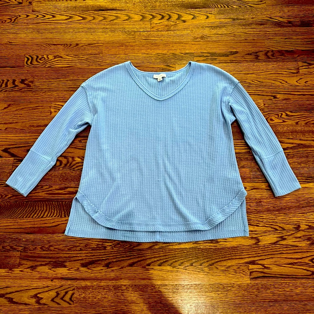 Vintage America Long Sleeve Waffle Shirt